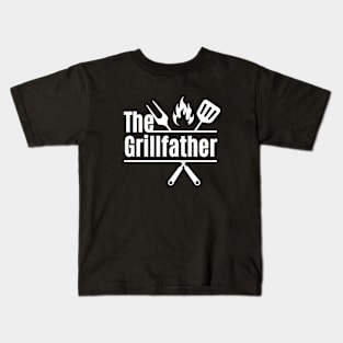 The grillfather chef design Kids T-Shirt